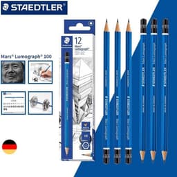 Combo 6-12 cây Chì kỹ thuật STAEDTLER từ HB đến 2B 1