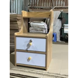 Tủ Để Đầu Giường - Tab Đầu Giường Dáng Cao Có Ngăn Kéo Khóa gỗ MDF cao cấp kiểu dáng sang trọng 9
