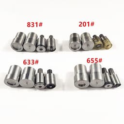 Cối đóng nút 4 thành phần (nút bóp, nút lò xo) Dùng cho máy xanh máy đóng nút thủ công Size 10mm,12mm,15mm,17mm 4