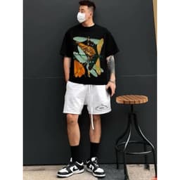 Áo thun unisex nam nữ 100% cotton 2c dày dặn, hình in kĩ thuật số cao cấp 1