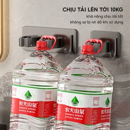 Móc Treo Cây Lau Nhà Dán Tường JYoohome Móc Dán Tường Treo Chổi Giữ Đồ Kèm Móc Tiện Lợi KC89 6