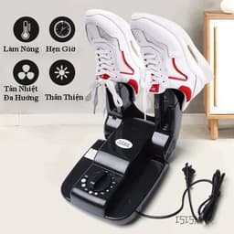 Máy Sấy Giày Sấy Tất Đa Năng Khử Mùi Hôi Diệt Khuẩn Hiệu Quả, Điều Chỉnh Thời Gian Có Thể Gấp Gọn 2