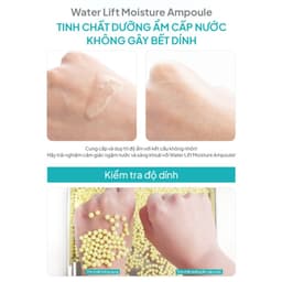 Tinh Chất Dưỡng Ẩm Cấp Nước Tức Thì Maxclinic Water Lift Moisture Ampoule 100ml |  Skin Lab 7