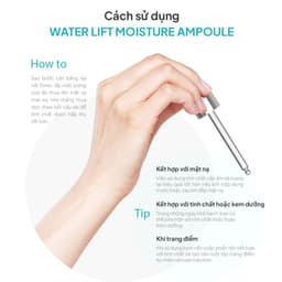 Tinh Chất Dưỡng Ẩm Cấp Nước Tức Thì Maxclinic Water Lift Moisture Ampoule 100ml |  Skin Lab 8