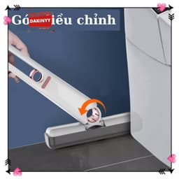 Cây Lau Bàn Bếp Tự Vắt Thông Minh Mini 25cm, Bọt Biển Siêu Thấm Hút Đa Năng, Gập Gọn dễ sử dụng 2