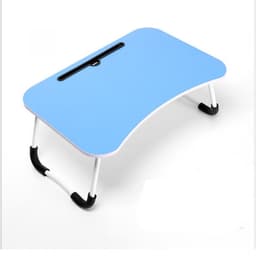 Bàn Gỗ Học Có Khe Để Ipad, Điện Thoại (Chân Sắt). Bàn học gấp gọn thông minh có khe để điện thoại, ipad. Bàn mini giá rẻ 4