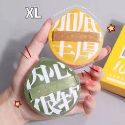 Mút Trang Điểm Big Size XL Rubycell Tán Kem Nền Cushion Phấn Phủ Che Khuyết Điểm Lì Mịn Thấm Nước Dễ Vệ Sinh 5