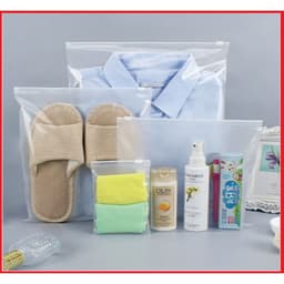 Túi Zip Khoá Đựng Quần Áo, Phụ Kiện Dẻo Dai, Bền, Tiện Dụng 3