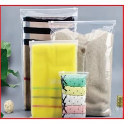 Túi Zip Khoá Đựng Quần Áo, Phụ Kiện Dẻo Dai, Bền, Tiện Dụng 4