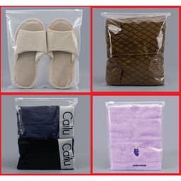 Túi Zip Khoá Đựng Quần Áo, Phụ Kiện Dẻo Dai, Bền, Tiện Dụng 5