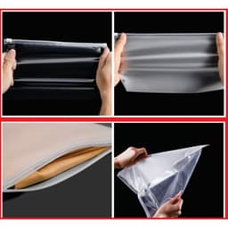 Túi Zip Khoá Đựng Quần Áo, Phụ Kiện Dẻo Dai, Bền, Tiện Dụng 7