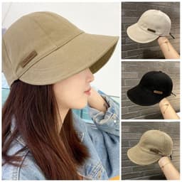 Mũ Bucket Vành Rộng Che Nắng [ Hàng Dày Loại 1 ] Có Dây Rút Tiện Lợi Chất Vải Cotton Thoải Mái Thoáng Khí Thời Trang Hè 9