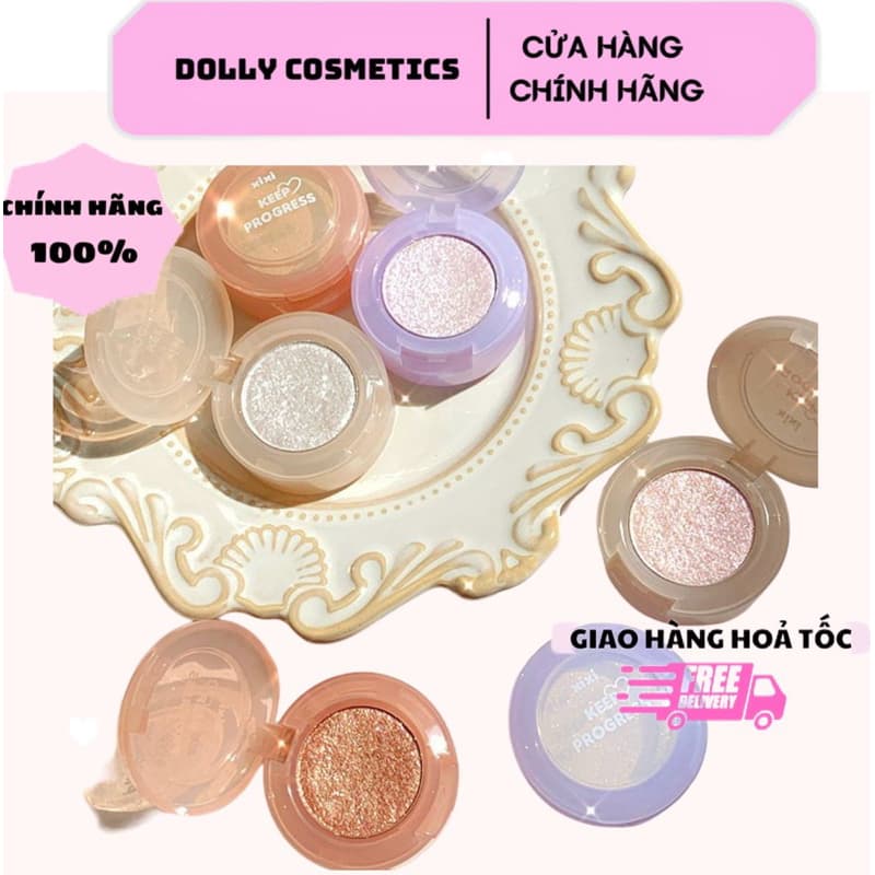 [XIXI]Nhũ mắt bắt sáng , Highlight XIXI Bulb's Plan Eyeshadow Flawless Skin Clear Highlighter