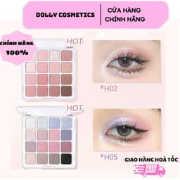 [HOLD LIVE]Bảng phấn mắt 16 Ô HOLD LIVE Sunset Magic, Tone màu pastel, nhẹ nhàng 1