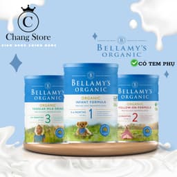 [ CHÍNH HÃNG] Sữa Bellamy organic 8HMO đủ số 1, 2,3 800gr hàng Úc chính hãng nhập khẩu bay AIR 4
