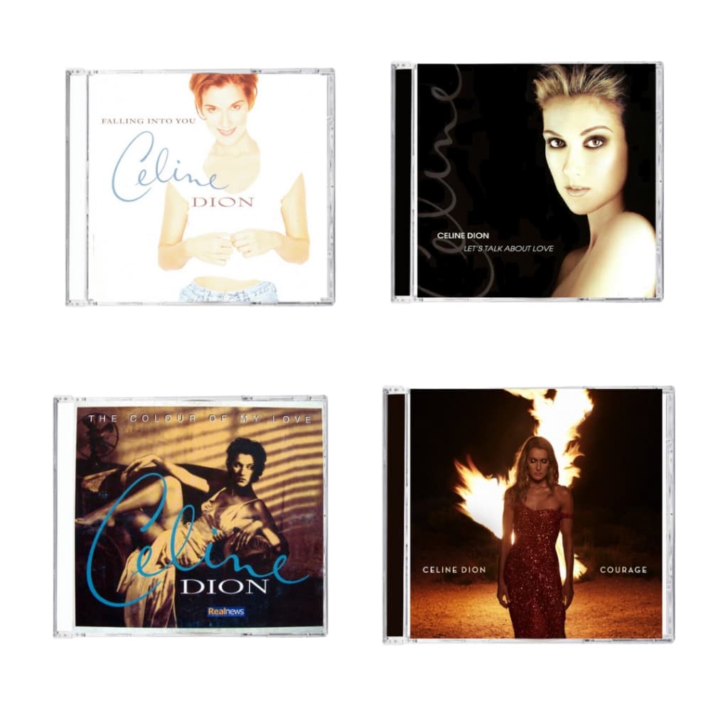 Album Celine Dion chính hãng (băng nhạc, đĩa CD gốc)