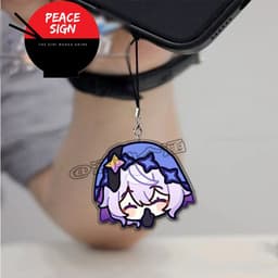 (mua 1 tặng 1) Móc dây treo điện thoại HONKAI STAR RAIL ver EMOTION chibi mica móc khóa anime game phụ kiện 6