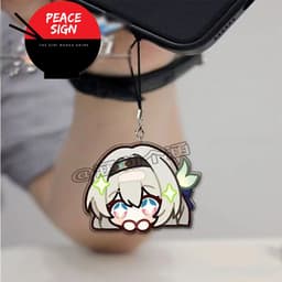 (mua 1 tặng 1) Móc dây treo điện thoại HONKAI STAR RAIL ver EMOTION chibi mica móc khóa anime game phụ kiện 4