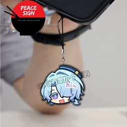 (mua 1 tặng 1) Móc dây treo điện thoại HONKAI STAR RAIL ver EMOTION chibi mica móc khóa anime game phụ kiện 5