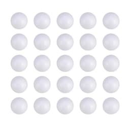 10 Quả Bóng Xốp, quả cầu xốp 4cm, quả cầu xốp 5cm  Màu Trắng Dùng Làm Đồ Thủ Công, nụ hoa 3