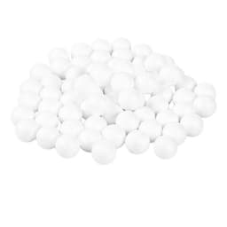 10 Quả Bóng Xốp, quả cầu xốp 4cm, quả cầu xốp 5cm  Màu Trắng Dùng Làm Đồ Thủ Công, nụ hoa 6
