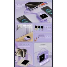 Pin Dự Phòng Sạc Nhanh 22.5W WEKOME WP-53 10.000mah 6