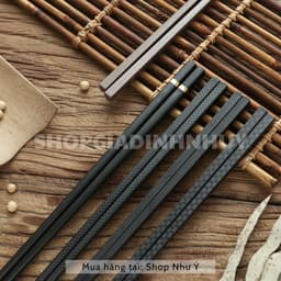 Set 10 đôi đũa sợi thủy tinh Nhật Glass Fiber  - đũa ăn cơm kháng khuẩn, chống nấm mốc, chịu nhiệt.. amizin 8