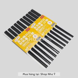 Set 10 đôi đũa sợi thủy tinh Nhật Glass Fiber  - đũa ăn cơm kháng khuẩn, chống nấm mốc, chịu nhiệt.. amizin 9