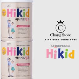 [DATE T9.2027] Sữa công thức Hikid hỗ trợ tăng chiều cao vị Vani, Dê, Hikid tách béo cho bé từ 1Y+ 7
