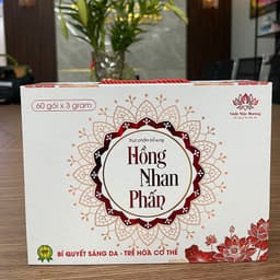 Hồng Nhan Phấn Bách Y Sâm Duyên Thị TRẮNG SÁNG DA MỜ NÁM Hộp 10 gói, 30 gói, 60 gói x 3gr (Mẫu Mới Dạng Bột) 6