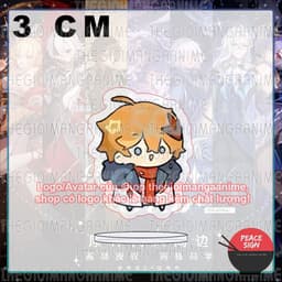 (mua 1 tặng 1) (3cm) Mô hình standee GENSHIN IMPACT ver FATUI MẬP tượng mica in hình game anime mica chibi trang trí 4