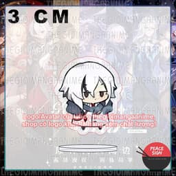 (mua 1 tặng 1) (3cm) Mô hình standee GENSHIN IMPACT ver FATUI MẬP tượng mica in hình game anime mica chibi trang trí 3