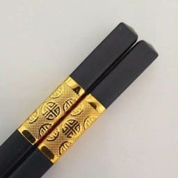(GiaDungMin) bộ 10 đôi đũa ăn mạ vàng cao cấp 5