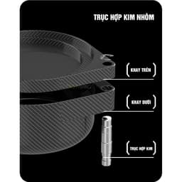 Khay Mồi Xsamtin Pro Cacbon 4