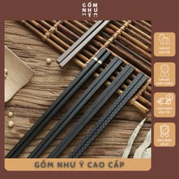 Set 10 đôi đũa sợi thủy tinh Nhật Glass Fiber  - đũa ăn cơm kháng khuẩn, chống nấm mốc, chịu nhiệt.. amizin 2