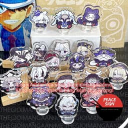 (mua 1 tặng 1) (3CM) MÔ HÌNH Standee GENSHIN IMPACT ver CHÂN THÚ NGỒI game tượng acrylic mica chibi trong trang trí 2