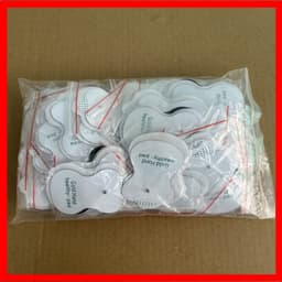 Combo 10 Miếng Dán Màu Trắng Điện Cực Dùng Cho Mọi Máy Massage Trị Liệu 7