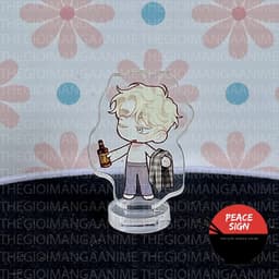(mua 1 tặng 1) (3CM) MÔ HÌNH ROSES AND CHAMPAGNE Hoa Hồng và Rượu Vang BL acrylic anime mica chibi trang trí trưng bày 7