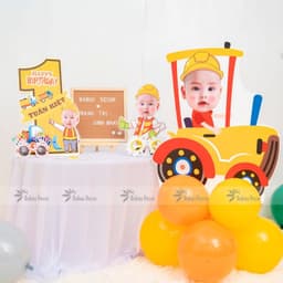 Combo in ảnh chibi size to trang trí sinh nhật cho bé trai bé gái dễ thương 4
