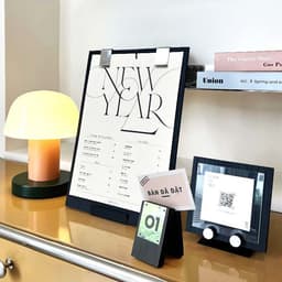 Bảng Gắn Mã QR ADOR Để Bàn, Bảng Gỗ Gắn Mã QR Cho Quán Cà Phê, Nhà Hàng 5