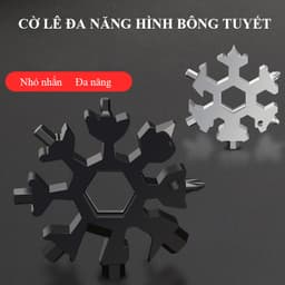 Cờ lê bông tuyết BTOOl cờ lê lục giác đa năng thép không gỉ 19 trong 1 kết hợp công cụ móc nhỏ gọn tiện dụng 1