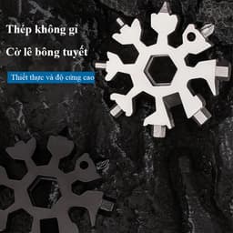 Cờ lê bông tuyết BTOOl cờ lê lục giác đa năng thép không gỉ 19 trong 1 kết hợp công cụ móc nhỏ gọn tiện dụng 2