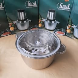 Máy xay thịt cối inox 304 4 lưỡi đa năng công suất 2500w 3