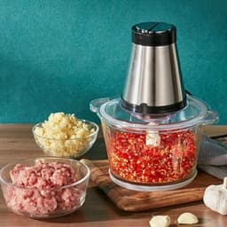 Máy xay thịt cối inox 304 4 lưỡi đa năng công suất 2500w 6