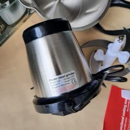 Máy xay thịt cối inox 304 4 lưỡi đa năng công suất 2500w 7