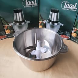 Máy xay thịt cối inox 304 4 lưỡi đa năng công suất 2500w 8