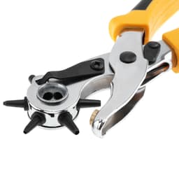 Kềm / Bộ 3 Kìm đa chức năng gồm 1 kìm bấm lỗ, 1 kìm bấm khoen 4.5mm , bấm nút 5 chấu (nút sắt vành 9mm) MÃ AL-02 9
