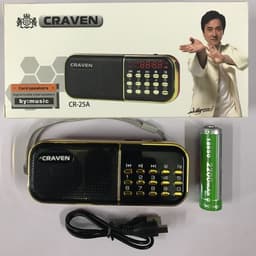 Loa Cắm Thẻ, Usb Carven Cr-25A nghe pháp và Loa Bluetooth WS-887. NL 1