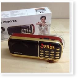 Loa Cắm Thẻ, Usb Carven Cr-25A nghe pháp và Loa Bluetooth WS-887. NL 7