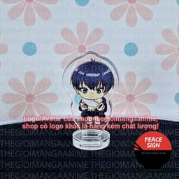 (mua 1 tặng 1) (3CM) Mô hình standee BLUE LOCK ver TRƯỢT TUYẾT mica chibi arcylic anime trưng bày xinh xắn 5